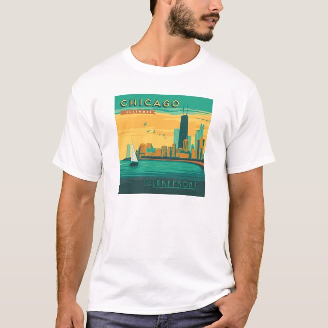 Camiseta O Lakefront | Chicago, Illinois (Frente)