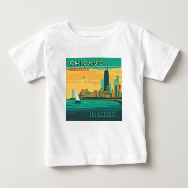 Camiseta O Lakefront | Chicago, Illinois (Frente)