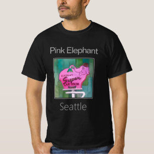Camiseta O Lava-Elefante Rosa, Seattle, Washington