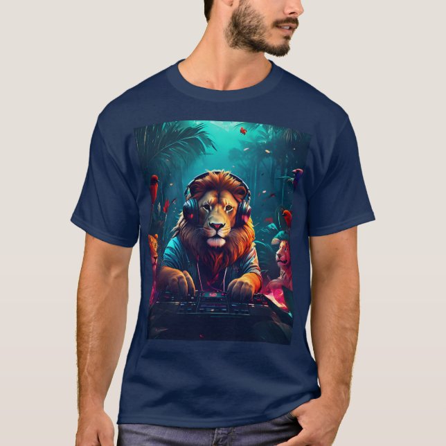 Camiseta o leão dj (Frente)