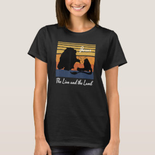 Camiseta O Leão E O Leão-Cristão...