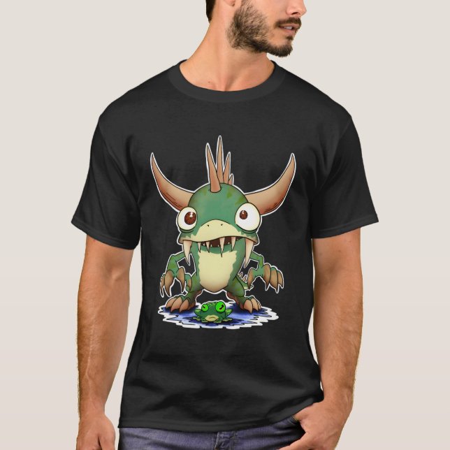 Camiseta O Legendário Hodag Do Rhinelander De Wisconsin (Frente)
