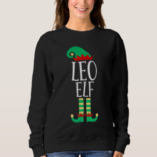 Camiseta O Leo Família de Elfos de Natal Pijamas Combinando
