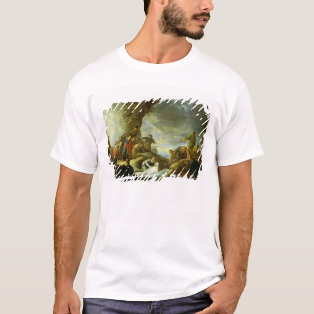 Camiseta O levantamento de Lazarus 3 (Frente)