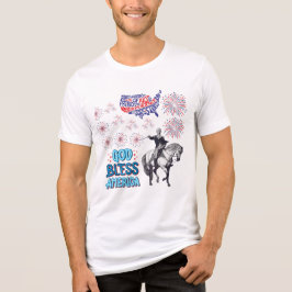 Camiseta O Liberty Lights Show branco