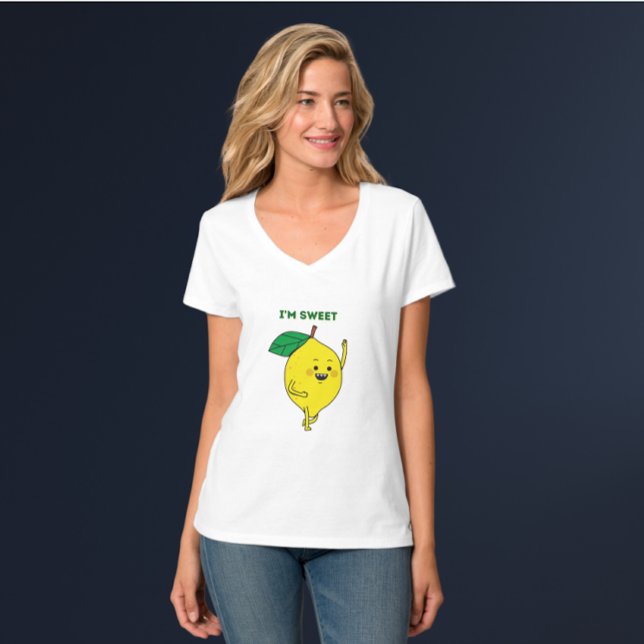 Camiseta O limão-doce - Edição de Fruta (Criador carregado)