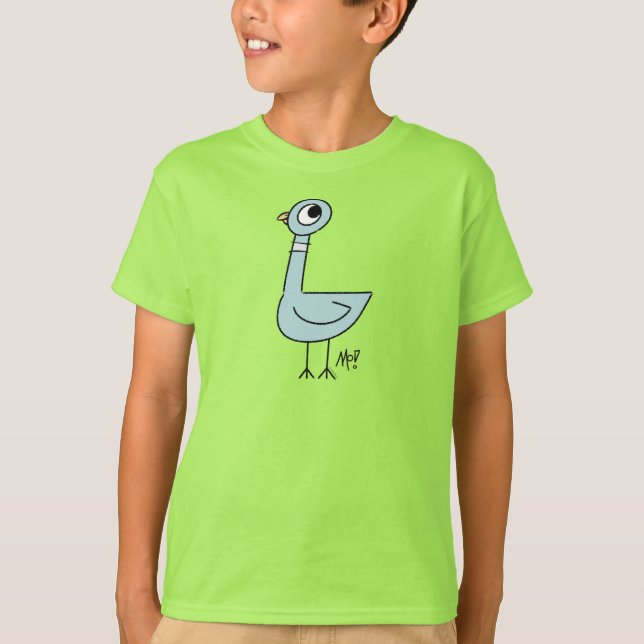 Camiseta O Limão Pigeon Classic Kids (Frente)