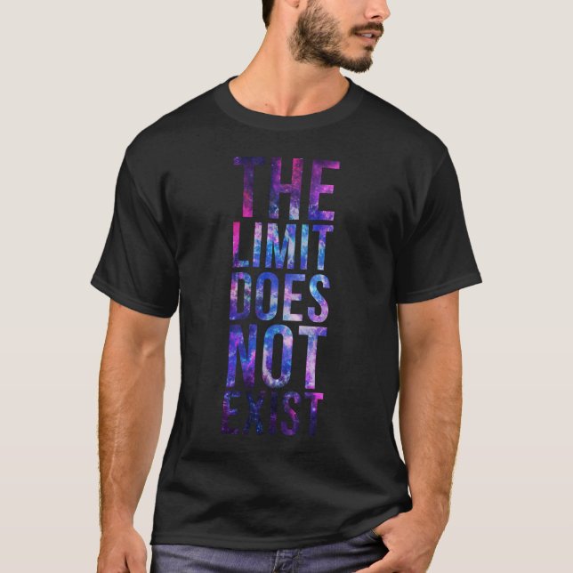 Camiseta O limite não existe (Frente)