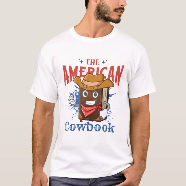 Camiseta O livro americano (Frente)
