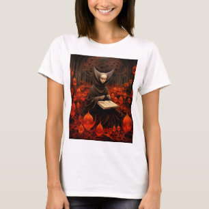 Camiseta O Livro Curador - Arte Surrealista