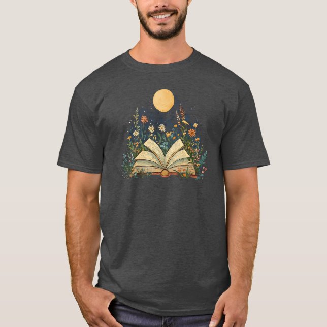 Camiseta O livro encantado da natureza (Frente)