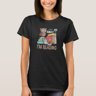 Camiseta O livro vai embora, estou lendo