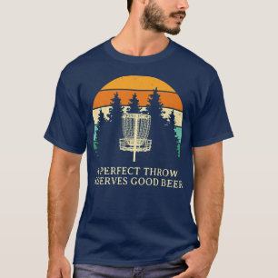Camiseta O Lixo Perfeito Merece Um Bom Disco De Cerveja Bee