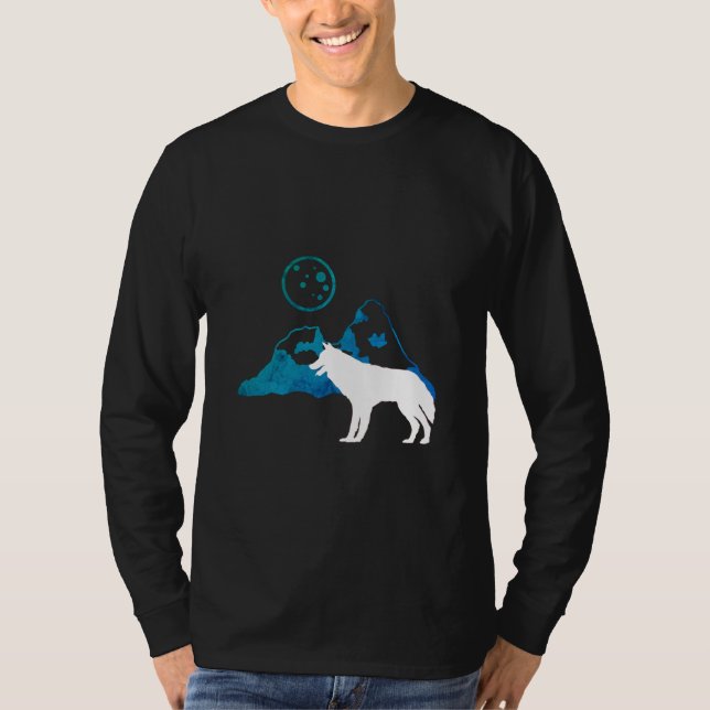Camiseta O lobo (Frente)