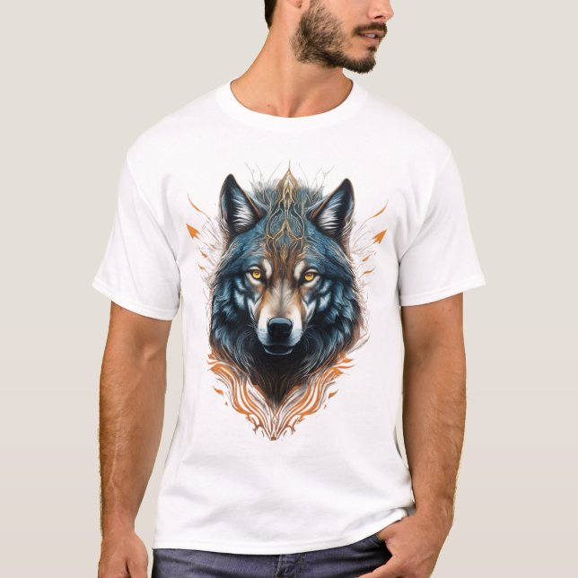Camiseta O lobo (Frente)