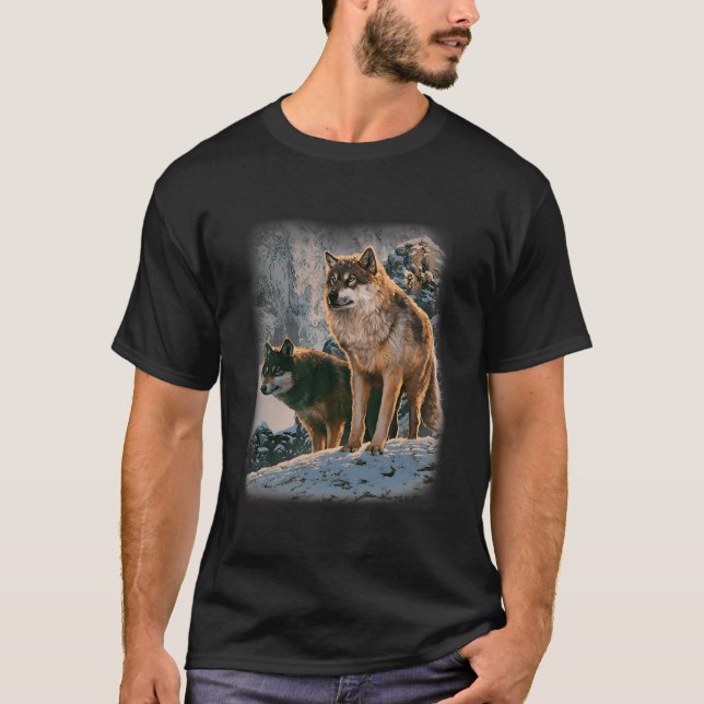 Camiseta O Lobo das Montanhas (Frente)