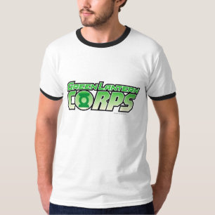 Camiseta O logotipo 2 do corpo da lanterna de Gren