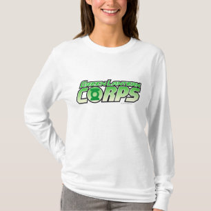 Camiseta O logotipo 2 do corpo da lanterna de Gren