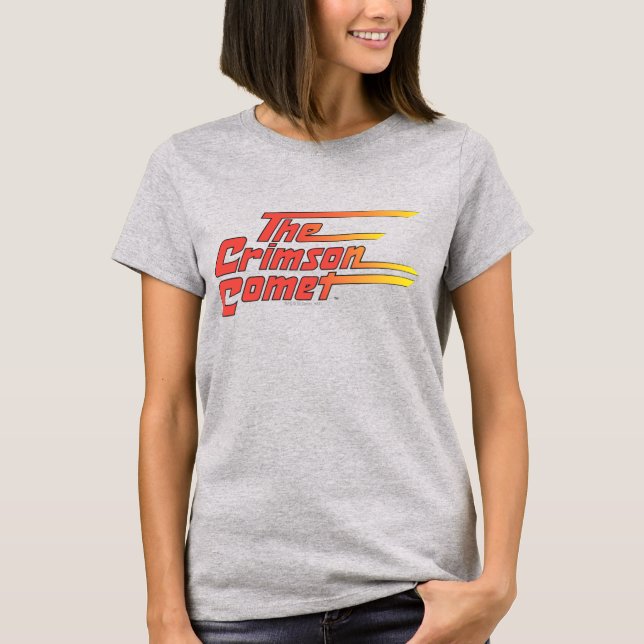Camiseta O logotipo Crimson Comet (Frente)