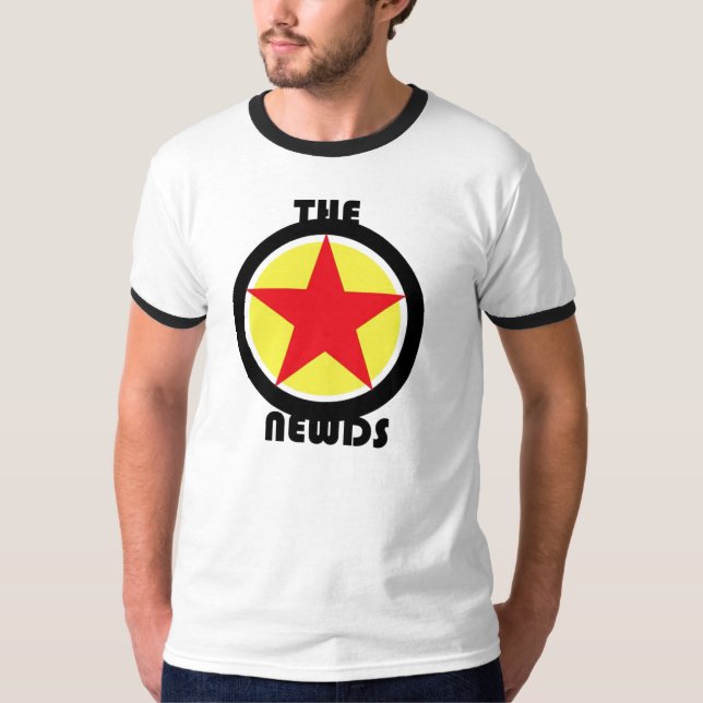Camiseta o logotipo da estrela dos newds (Frente)