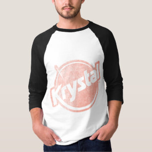 Camiseta O logotipo de Krystal desvaneceu-se