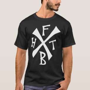 Camiseta O logotipo do foxboro hot tubs, branco, Classic T-