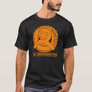 Camiseta O logotipo do pão-de-espécie - laranja
