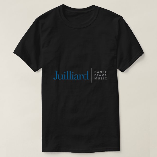 Camiseta O logotipo dos juilliards (Frente do Design)