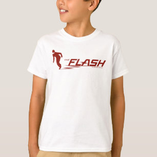 Camiseta O logotipo instantâneo do nome do super-herói de