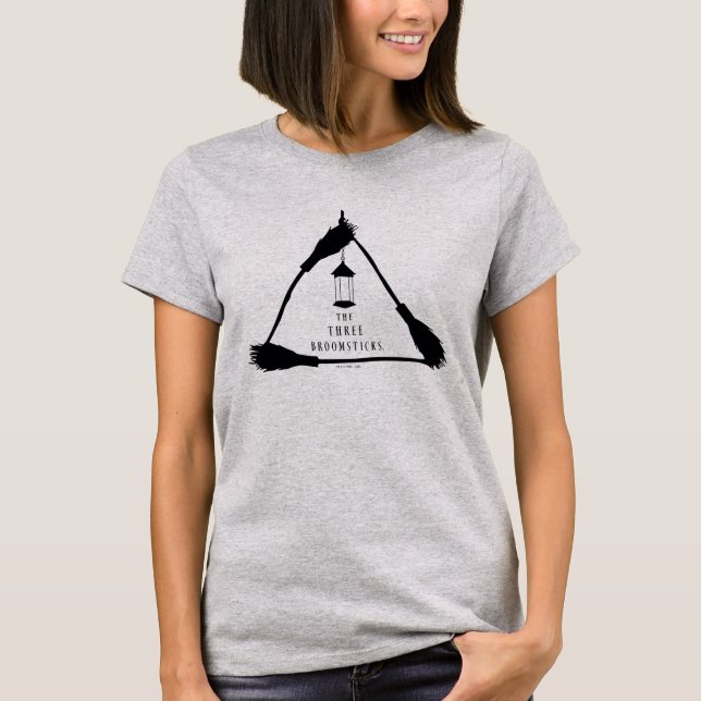 Camiseta O logotipo TRÊS BROOMSTICKS™ (Frente)