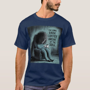 Camiseta O Longo Café Escuro da Alma