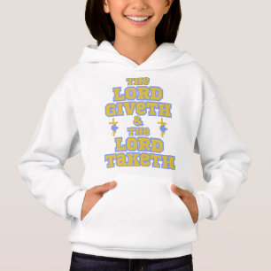 Camiseta O Lorde Giveth e a Bíblia da Garota