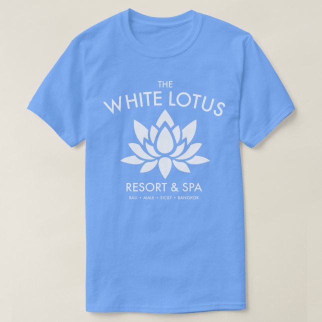 Camiseta O Lotus Branco (Frente do Design)