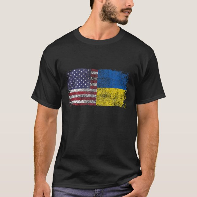 Camiseta O Lover Ucraniano I Fica Com A Ucrânia (Frente)