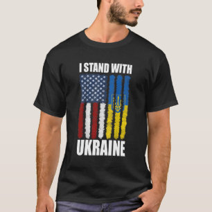 Camiseta O Lover Ucraniano I Fica Com A Ucrânia