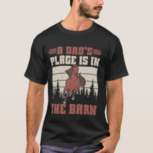 Camiseta O Lugar de um Dadu2019 é no Cavalo do Celeiro Papa