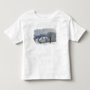 Camiseta O lugar du Chenil no Margoso-le-Roi, neve, 1876