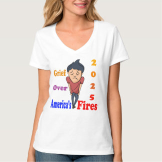 Camiseta O luto pelos incêndios da América