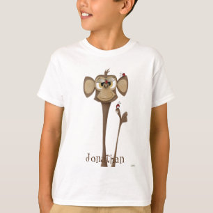 Camiseta O Macaco Adorável e Seus Amigos Damibuco