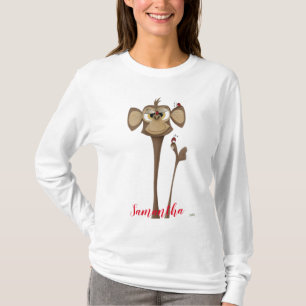Camiseta O Macaco Adorável e Seus Amigos Damibuco
