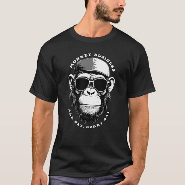 Camiseta O macaco Legal (Frente)