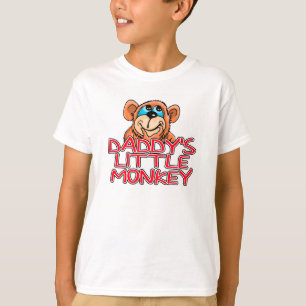 Camiseta O macaco pequeno do pai