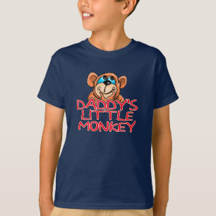 Camiseta O macaco pequeno do pai