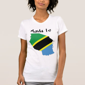Camiseta O Made_In_Tanzania das mulheres