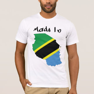 Camiseta O Made_In_Tanzania dos homens