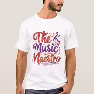 Camiseta O maestro da música