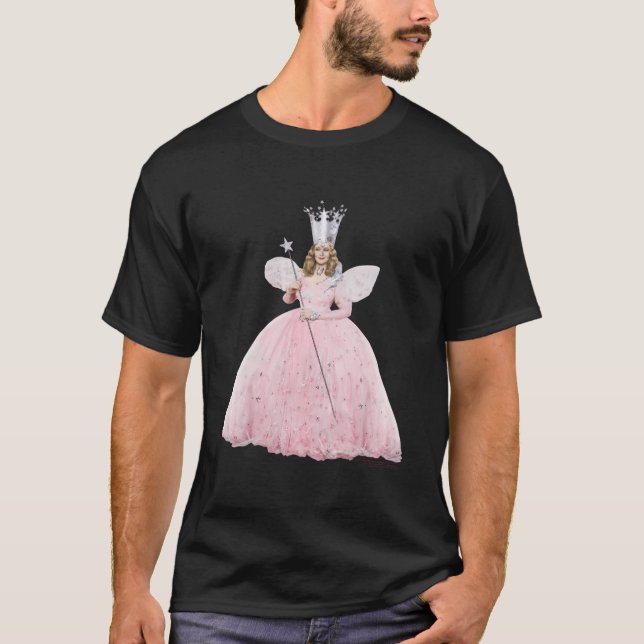 Camiseta O Mágico De Oz Glinda A Boa Bruxa (Frente)