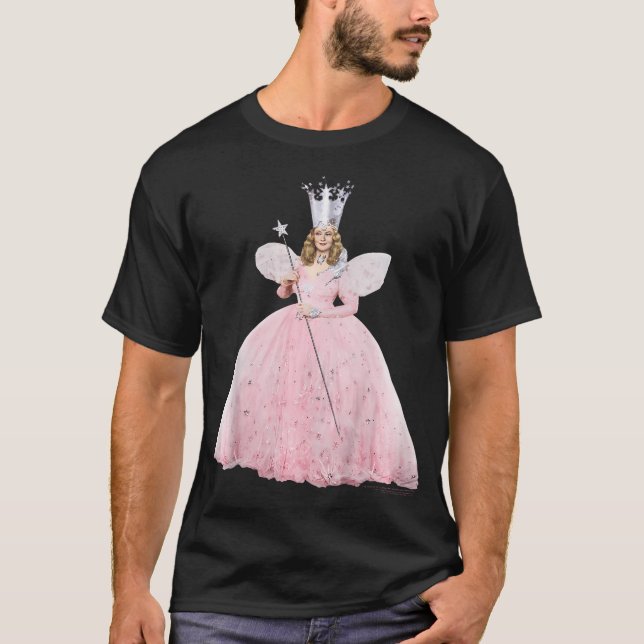 Camiseta O Mágico De Oz Glinda A Boa Bruxa (Frente)