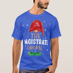 Camiseta O magistrado Gnome Family Correspondendo ao Natal