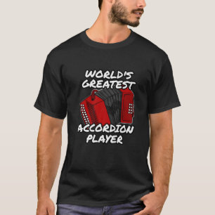 Camiseta O Maior Acordeão Acordionista do Mundo Fol